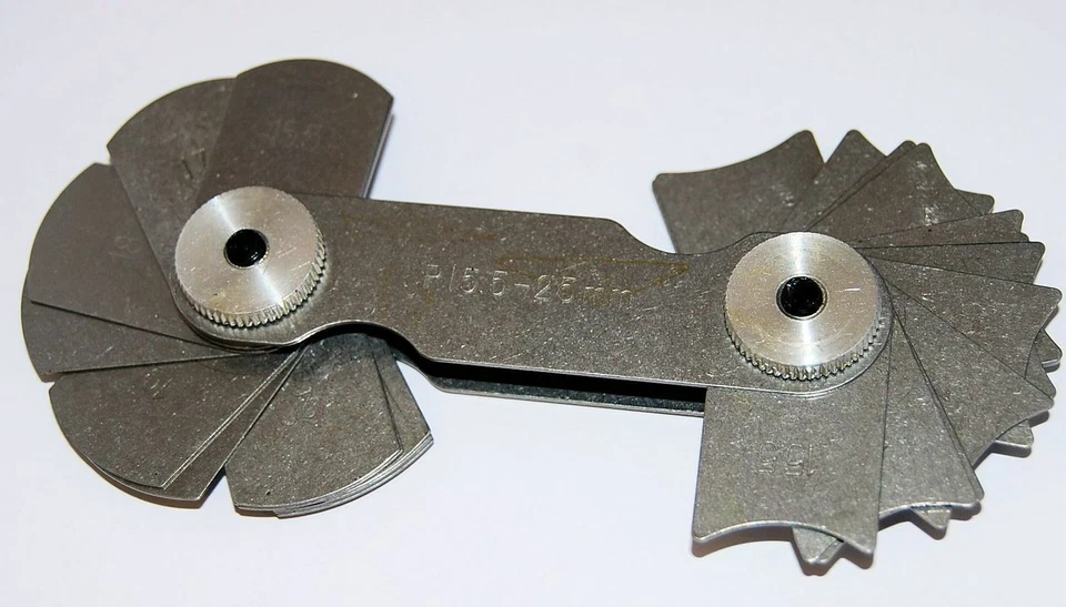 Metric Radius Gauge – 15.5 – 25 MM FROM CHRONOS