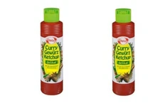2 x 300ml HELA DELIKAT Curry Mild Gewürz Gewurz KETCHUP New from Germany