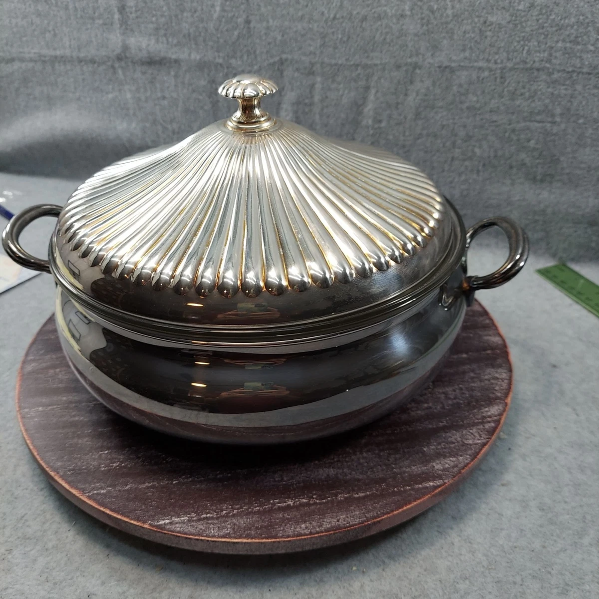 Gorham Heritage In Antique Us Silver-Plated Platters & Trays for