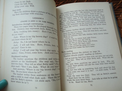 The Happy Childhood Readers Book First Grade Manual 1930 F.A. Owen Publishing - Picture 6 of 7