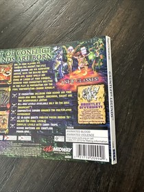 Sega Dreamcast Back Cover Art Only Gauntlet Legends 
