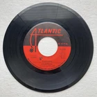 Vintage Led Zeppelin Black Dog / Misty Mountain Hop 7" 45 RPM Rock Vinyl 1971