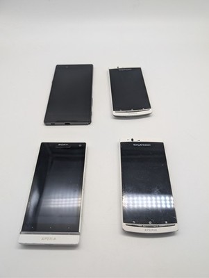 4x Sony Ericsson Smartphone Konvolut defekt / ungetestet Bastler #724