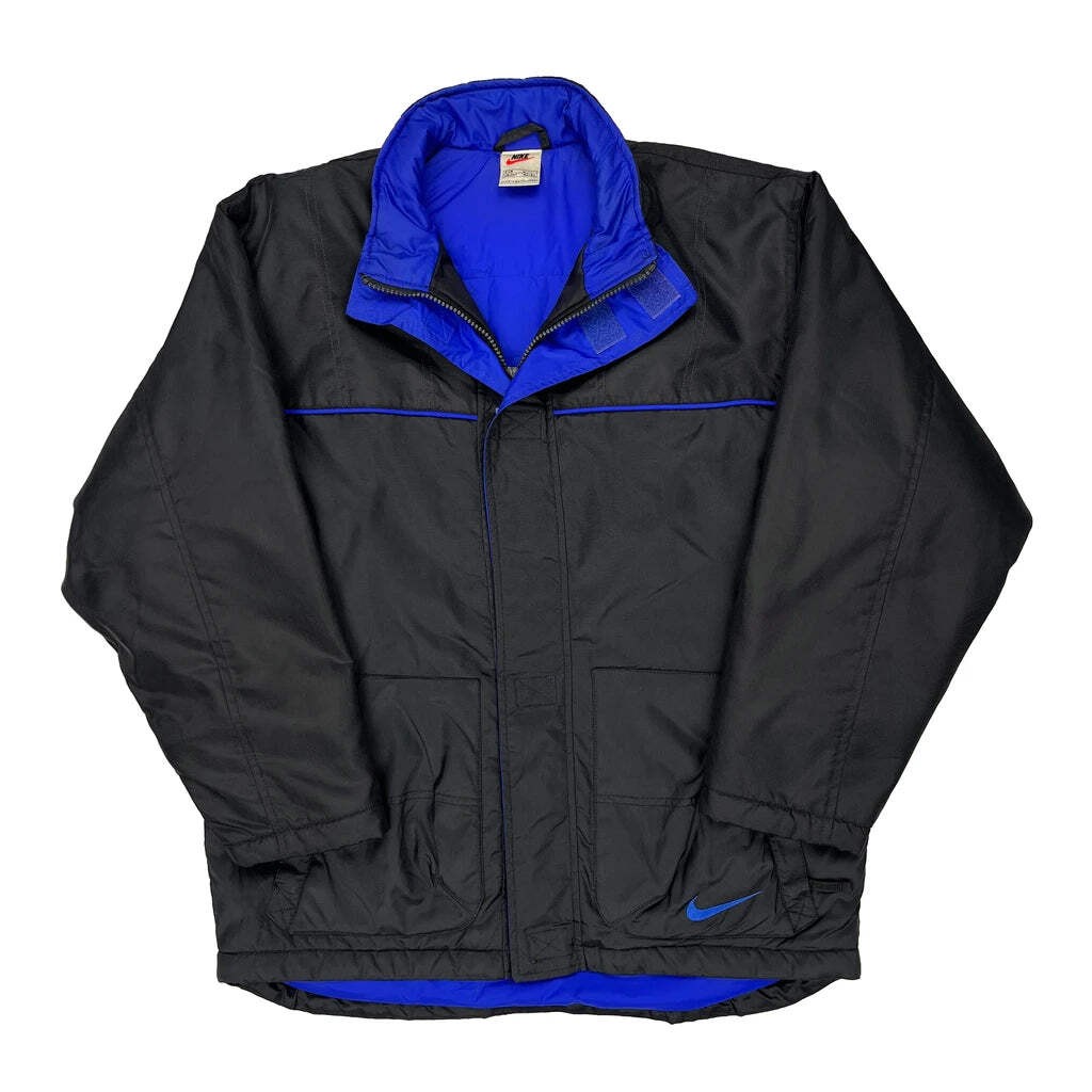 Nike Reversible Jacket - Large Black Polyester - image 1