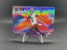 2025 Topps Chrome Football  Jayden Daniels Helix Refractor (SSP) Case Hit! 🔥
