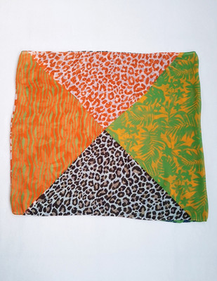 Codello Loop Schal Halstuch Schlauchschal Scarf Rundschal Mustermix Blumen Leo