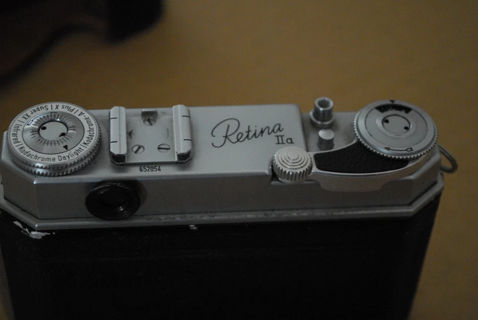 Carpeta telémetro Kodak lla 35 mm como nueva con lente Schneider f/2 Foto 3 de 4