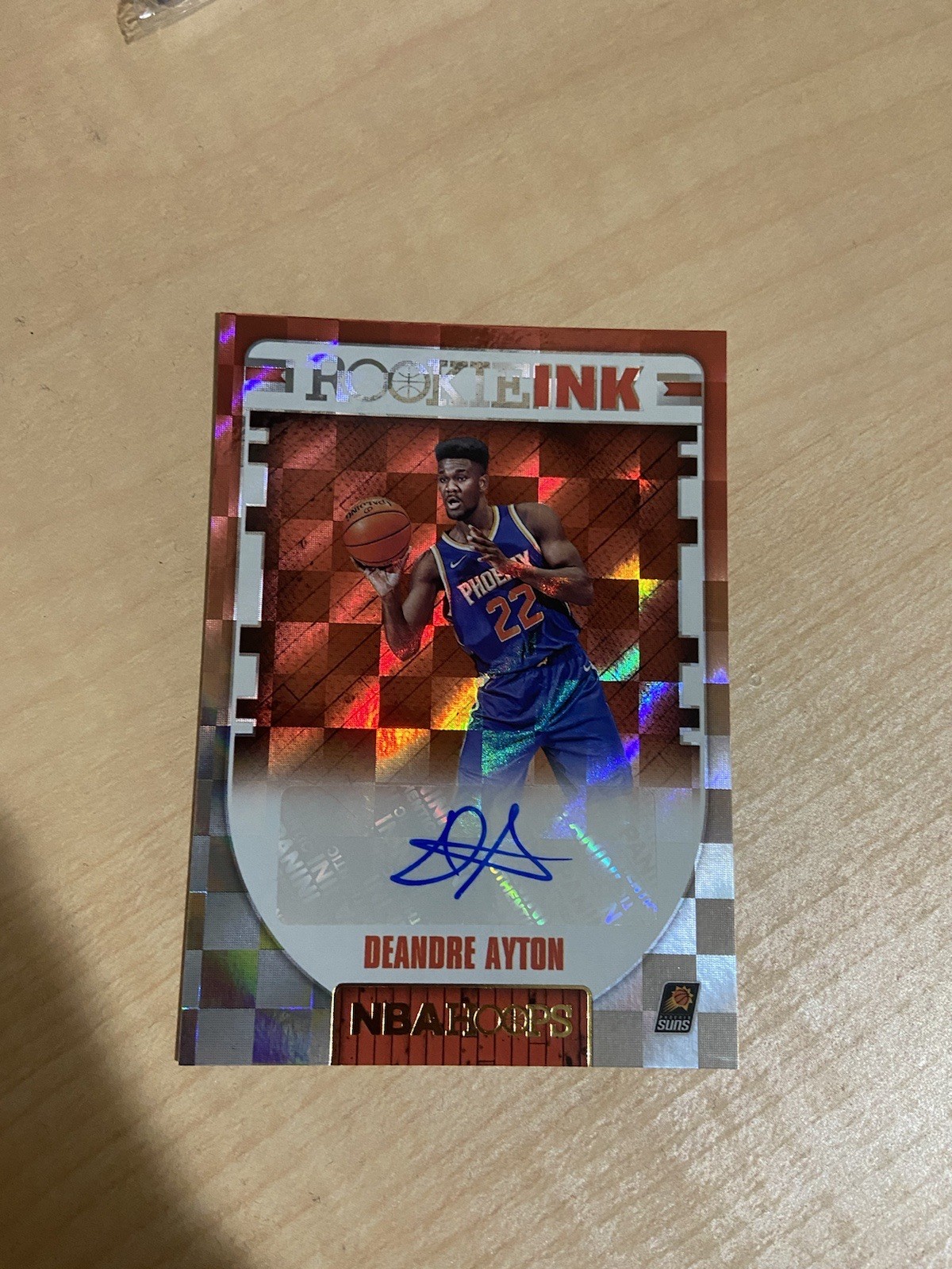 2018-19 Panini Hoops Deandre Ayton Rc Rookie Ink Auto RI-DA Lakers Suns