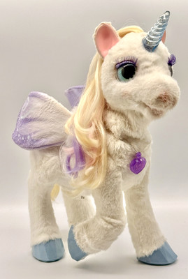 FurReal Friends StarLily My Magical Unicorn INTERACTIVE PLUSH 2015 Tested Works