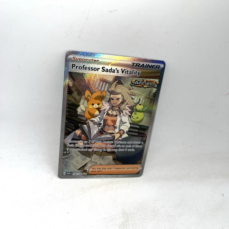 Professor Sada's Vitality 256/182 Special Illustration Rare SV04 Paradox Rift NM - Image 3 of 4