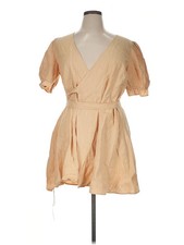 NWT Christy Dawn Women Brown Casual Dress XL