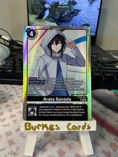 Digimon Card Game Arata Sanada BT22-091 SR Cyber Eden