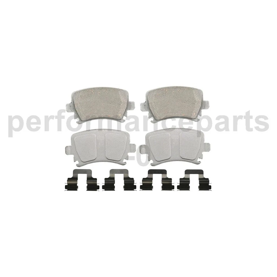 Juego de pastillas de freno de disco trasero rotor de freno de disco para Volkswagen GTI 2015-2016 Foto 4 de 4