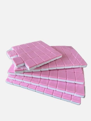 Engaging American Mahjong Set: 166 Scratch-Resistant Pink Tiles, 1.2  High