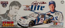 Rusty Wallace 2 Miller Lite Elvis Ford Taurus Action 1:64 Diecast NASCAR stand