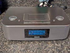 Docking iPhone 10 Player/Charger, Phillips Alarm Clock , Works, Epoc