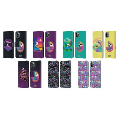 OFFIZIELLE PEANUTS SNOOPY ALOHA DISCO BRIEFTASCHE HUELLE FÜR APPLE iPHONE HANDYS