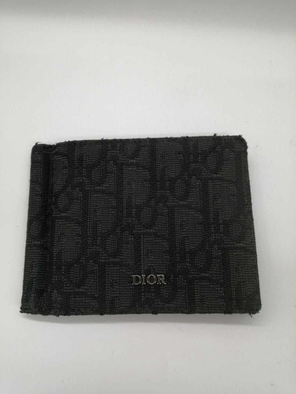 Dior Trotter Monogram Leather Wallet with Card Slots