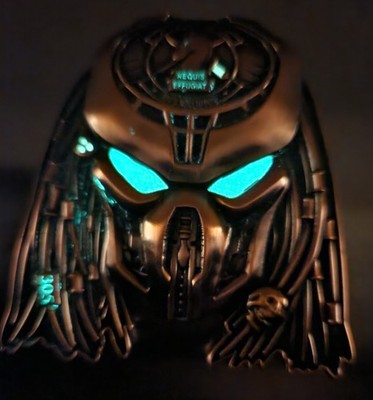  MIAMI ICE PREDATOR CHALLENGE COIN  GLOWS GREEN 