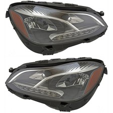 Set-h57011066661-c Hella Headlights Lamps Set Of 2 Driver Passenger Side Pair Set-h57011066661-c Hella Headlights Lamps Set Of 2 Driver Passenger Side Pair
