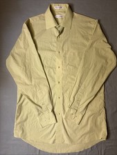 Pierre Cardin Button up Shirt Long Sleeves, Green Size Small