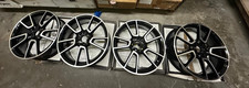 4x Genuine Mercedes AMG 19" Alloy Wheels OEM A2054012200 Gloss Black