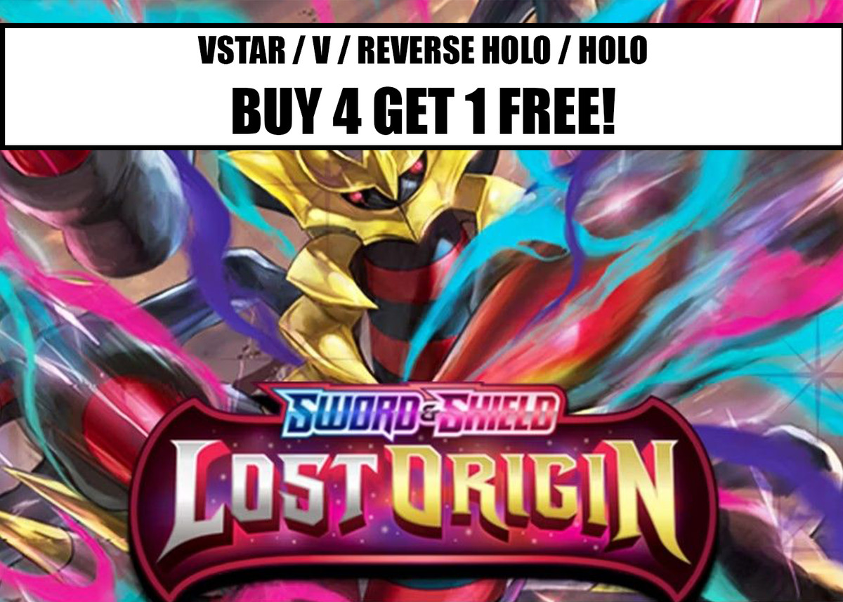Pokémon Lost Origin: Pick Your Card – Reverse Holo/Holo/V/VSTAR NM/LP TCG