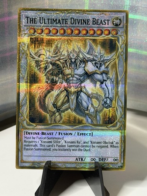 #ad #ad Yu Gi Oh TCG The Ultimate Divine Beast Custom Secret Rare $10.00