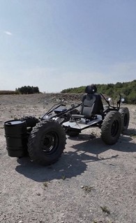 Fahr HML Balkenmäher Offroad Monster Spaßmobil Geländefahrzeug Einachsschlepper