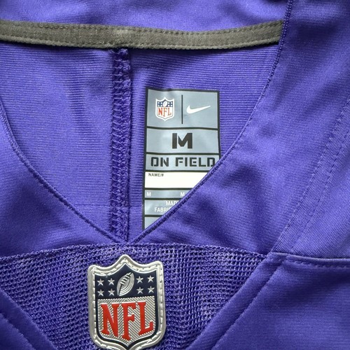 NIKE NFL JUSTIN JEFFERSON PURPLE MINNESOTA VIKINGS FOOTBALL JERSEY PLAYER GAME M - Picture 4 of 7