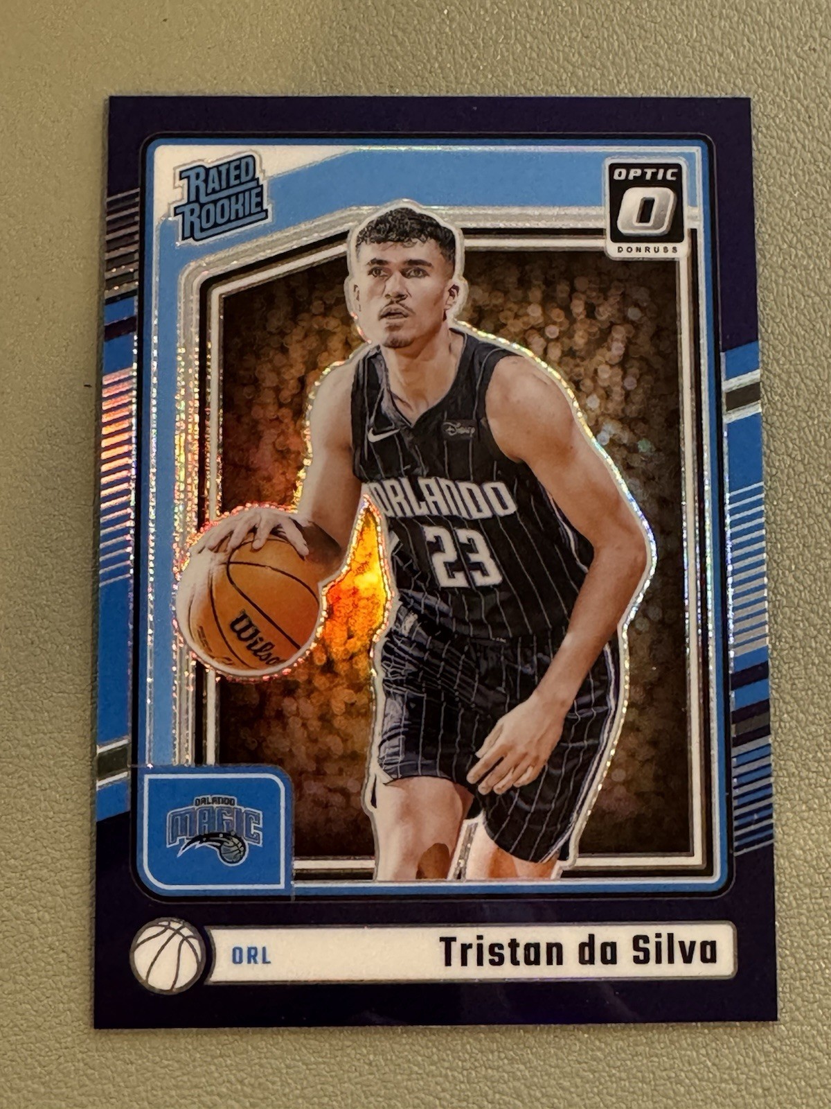 2024-25 Panini Optic Tristan Da Silva Rated Rookie Purple Holo #260