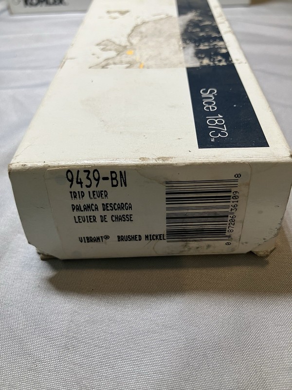 Kohler K-9439-BN Trip Lever Vibrant Brushed Nickel Toilet Flush Handle New