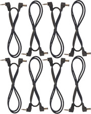 8 Pack of Effects Pedal Power Cables for Gator G-Bus 8 Power Supply