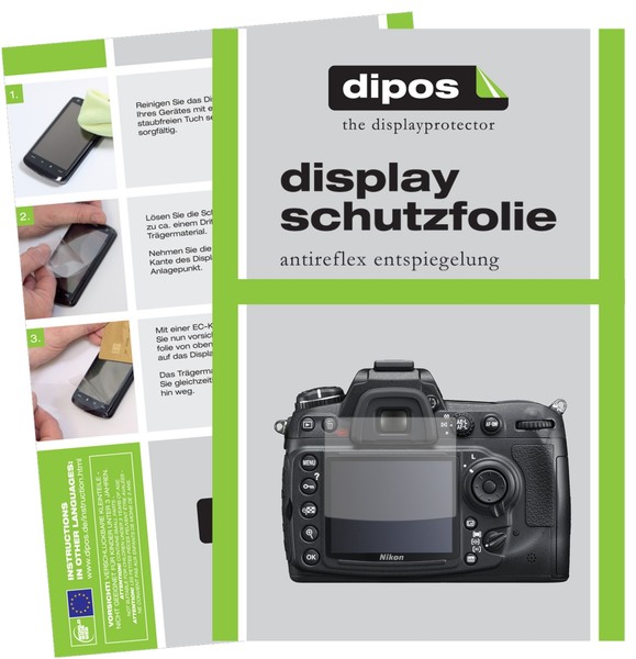 2X Schutzfolie Matt FüR Nikon D300S Displayschutzfolie Folie Display Schutz-image