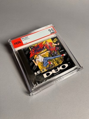 Riot Zone TurboGrafx-16 CD WATA 9.6 A++ Sealed Graded Turbo Duo Rare Hudson Soft