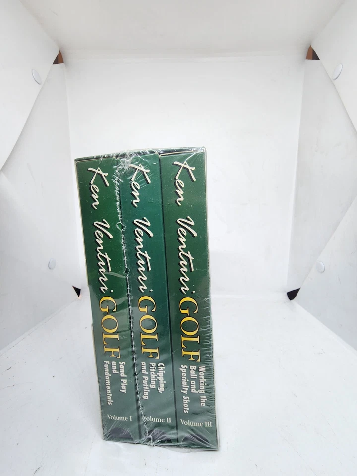 Ken Venturi Golf Stroke Savers Video Series Brand New Sealed VHS Box Set. - Image 4 of 4