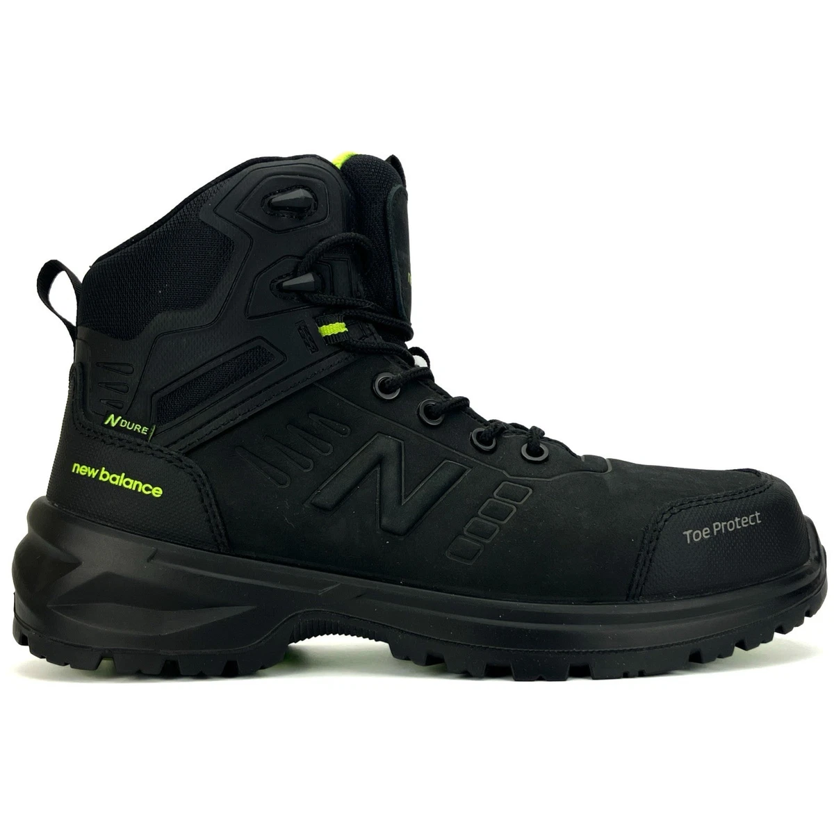 New Balance Calibre Composite Toe Boots - Men's Size 8 Wide 'Black' Size Zip