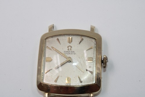 OMEGA 14k G.F. MEN'S AUTOMATIC Wrist Watch 17 Jewels Winds Ticks Working Well - Picture 14 of 14