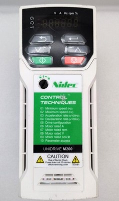 Nidec Control Techniques UNIDRIVE M200-024 00041 A *Used/ UNTESTED*
