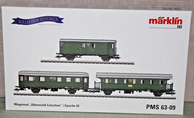 Märklin 42356 Wagenset PMS 63-09 Odenwald-Lieschen Epoche III OVP H0 TOP
