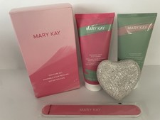 Mary Kay Limited Edition 4-Piece Pedicure Set Lotion-Scrub-Pumice Stone-File
