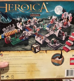 Lego board game lot 3856 ninjago the board game 3860 Heroica Castle Fortaan