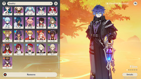 Genshin Impact AR 56 NA + Honkai Star Rail - Flins - Neuvilette - Xiao - Kazuha