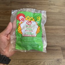 1999 McDonalds Happy Meal Toy Ty Beanie Claude The Crab  9 Factory Sealed