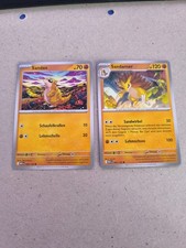 Pokemon Sandan + Sandamer 068 + 069/132 MEG Mega Entwicklungen