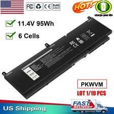   LOT PKWVM Battery For Dell Precision 7750 7760 7550 7560 68ND3 0CR72X P93F 95Wh