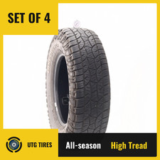 Set Of 4 Used Lt 24575r17 Cooper Discoverer Atp Ii 121118s - 8.5-9.532