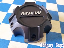 Mkw Wheels C-8026b . New Matte Black 5-lug Wheel Center Cap 74 Qty. 1