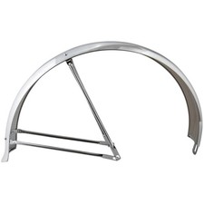 Chrome Plated Cruiser Fenders, 26x2.125