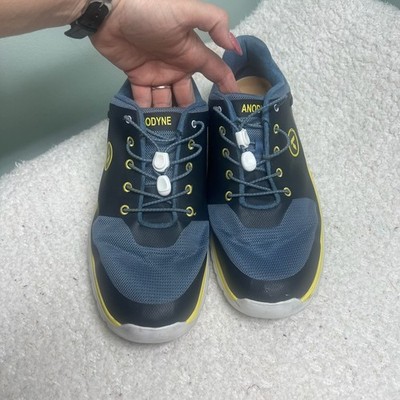 Anodyne No. 22 Sport Runner Diabetic Lifestyle Men's Sneakers 11W Blue Yellow